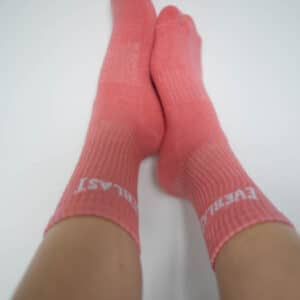 Socken im Fitnessstudio während dem 1 stündigen Training getragen. Stark verschwitzt.