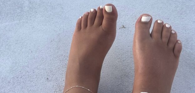 Charlets white nails