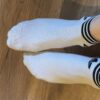 Sport Socken von süßer Studentin