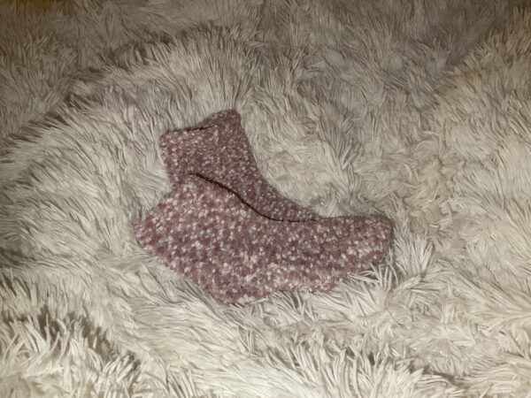 Getragene Socken, kuschelig warm:)